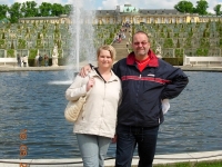 2005 05 18 Berlin Deutsches Turnfest Besuch von Schloss Sanssouci in Potsdam mit Karin