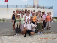 2005 09 13 Mahdia Gruppenfoto beim Leuchtturm