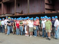 2006 06 19 Besichtigung der Kieler HDW Werft Gruppenfoto