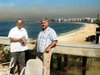 2007 06 15 Rio de Janeiro Hoteldachterrasse mit 1 Caipirinha