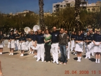2008 04 25 Barcelona Konzert Spielmannszug im  Yachthafen