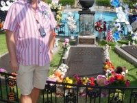 2009 08 27 Memphis Graceland Grab von Elvis Presley
