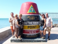 2010 03 07 Key West Southernmost Point Gruppenfoto