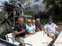 2010 03 14 Everglades Abfahrt mit Airboot