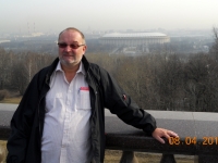2010 04 08 Worobjov Berge mit Olympiastadion