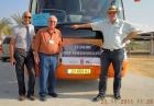 2011 11 21 Friedenslichtreise ORF Israel Busfahrer Gabriel RL David Glesinger