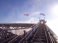 bridgeclimb-sydney-flags-morning