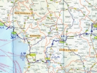 Balkanreise - Route