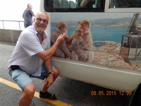08 05 Wenigsten auf dem Bus sind Affen zu sehen