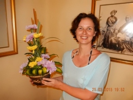 25 03 Blumenstrauss für Jutta zum Geburtstag