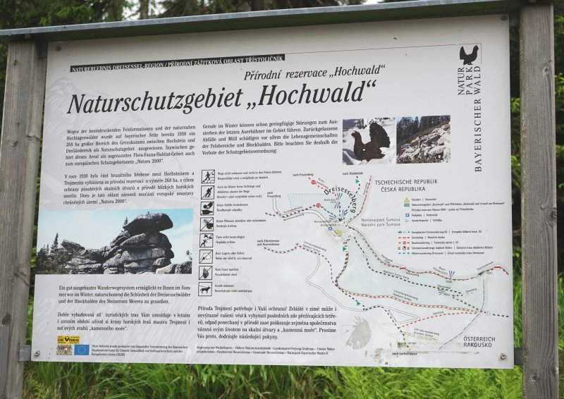 Naturschutzgebiet am Dreisesselberg