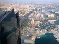 2016 10 26 Abu Dhabi Besuch Etihad Towers mit gewaltigem Ausblick