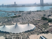 2016 10 27 Abu Dhabi Blick vom Skytower der Marina Mall 2