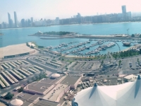 2016 10 27 Abu Dhabi Blick vom Skytower der Marina Mall
