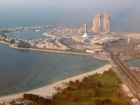 2016 10 26 Abu Dhabi Besuch Etihad Towers mit tollem Ausblick