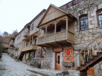 Alte Steinhäuser in Dilijan