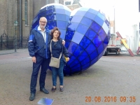 2016 08 20 Delft Blaues Herz mit Kreuzfahrtdir Codruta