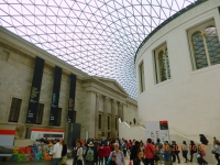 Gewaltige Halle im British Museum