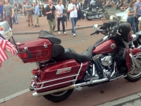 Harley Davidson Treffen auf der Reeperbahn
