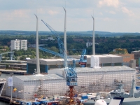 Hier wird das größte Segelschiff der Welt gebaut
