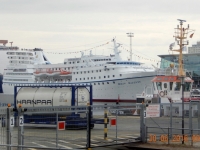 Letztes Blick auf den Kieler Hafen
