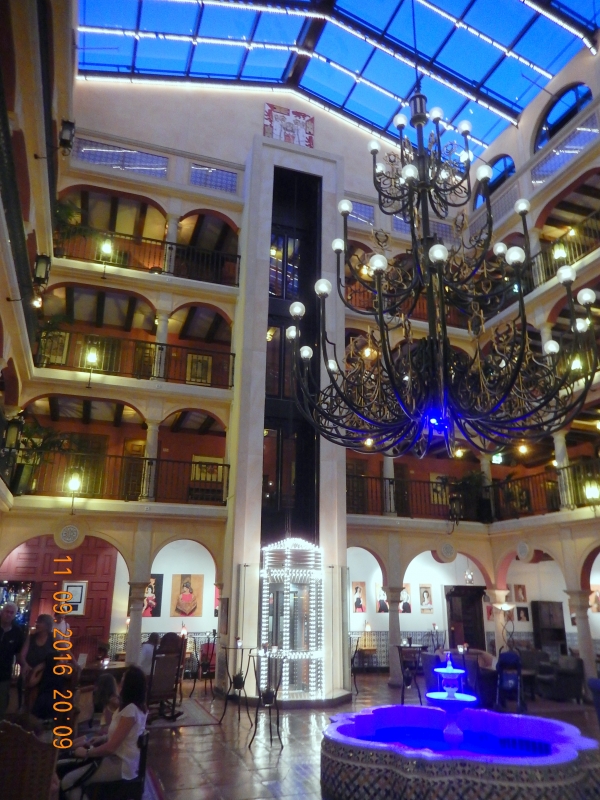 Lobby des Hotels Castello