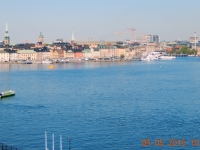 Blick auf die Stadt und Ostsee