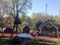Blick in den Tivoli Vergnügungspark