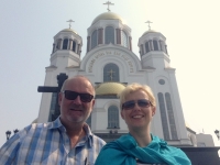 2016 07 20 Jekaterinburg Blutkirche wo die Zarenfamilie ermordet wurde