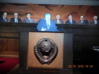 Ansprache im Parlament