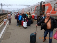 Ankunft in Irkutsk