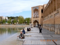 Die schönste Brücke von Isfahan_Pol_e_Khadjou