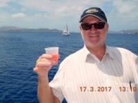 2017 03 17 Tortola Schifffahrt mit Schiff Seebreeze