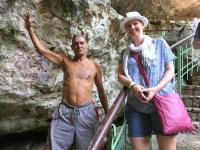 2017 03 21 Santo Domingo Nationalpark Höhlen der 3 Augen Klippenspringer