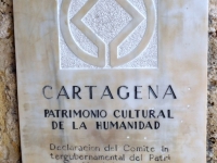 Kolumbien Cartagena Tafel 1