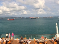 2017 03 24 Colon Panama Einfahrt in den Hafen 3