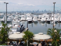 Blick auf Panama City