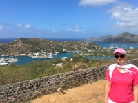 2017 03 19 Antigua Blick auf English Harbour
