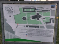 Übersichtsplan von Pisa
