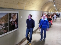 Tunnel zum Bahnhof