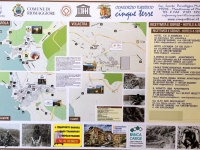 Unesco Tafeln der gesamten Cinque Terre