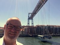 2017 06 05 Biscaya Brücke in Bilbao UNESCO Weltkultuerbe