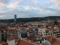 2017 06 06 Über den Dächern von Bilbao von der Hotel Dachterrasse