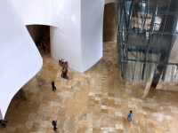 Guggenheim Museum innen von oben