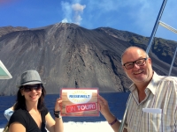2017 06 12 Insel Stromboli mit aktiven Vulkan und RL Team Reisewelt on Tour