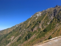 2017 08 31 Almaty Blick vom Shymbulak Resort in 2831 m Seehöhe