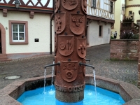 Wertheim Brunnen mit Nachbargemeinden