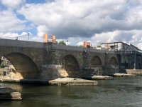 Steinerne Brücke wird renoviert