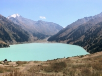 2017 09 01 Almaty Beim großen Almatiner See