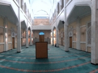 2017 09 02 Almaty Große Moschee Vorhalle